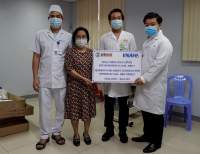Hand-over the equipment for assistive device workshop for Dong Nai General Hospital March 2021